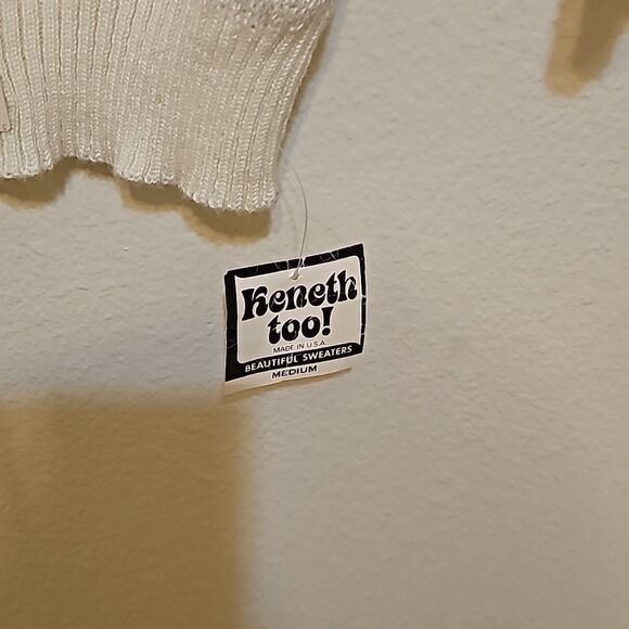 Kenneth, too! Vintage sweater size medium - Picture 4 of 8